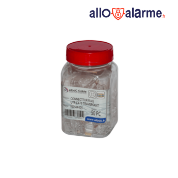 50 Connecteurs RJ45 UTP traversant
